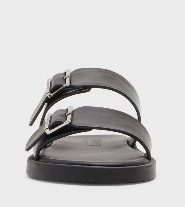 Steve Madden  Sandals - Black Casual Sandals
