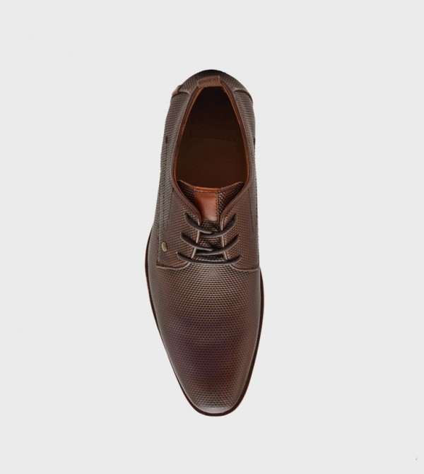 Steve Madden  - Brown Formal Lace-Up Shoes