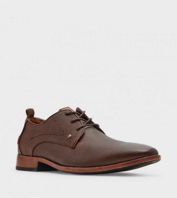 Steve Madden  - Brown Formal Lace-Up Shoes