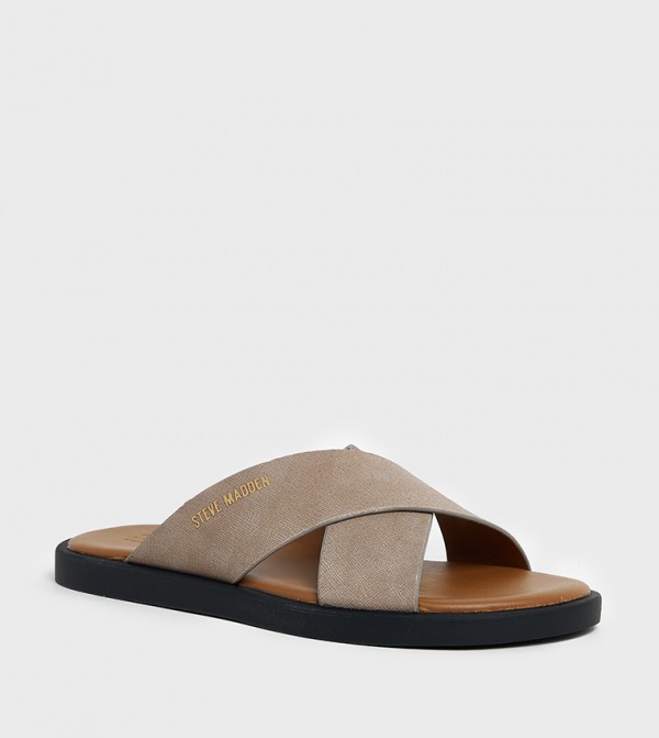 Steve Madden  - Khaki Casual Sandals