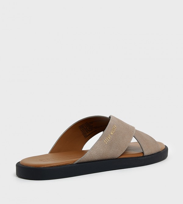 Steve Madden  - Khaki Casual Sandals