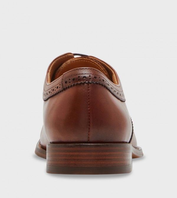 Steve Madden  Formal Shoes - Tan Formal Lace-Up Shoes