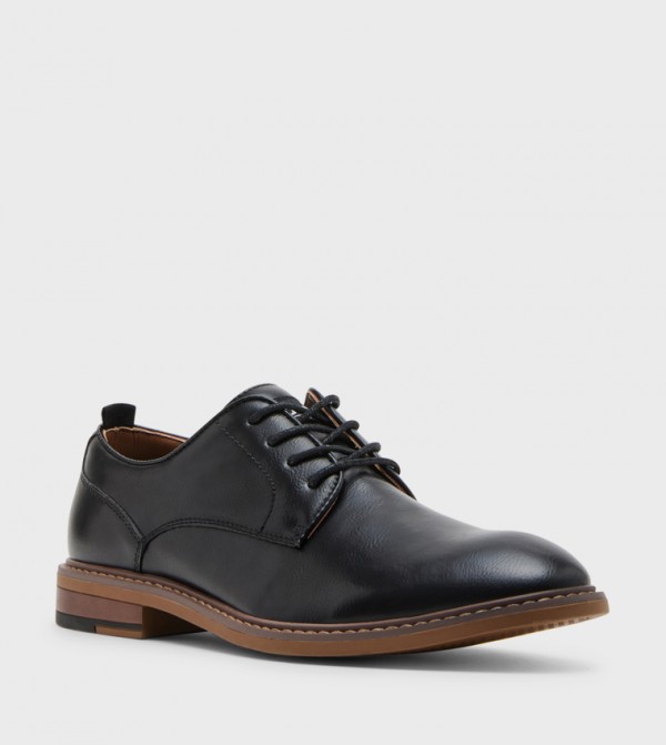 Steve Madden  Formal Shoes - Black Formal Lace-Up Shoes