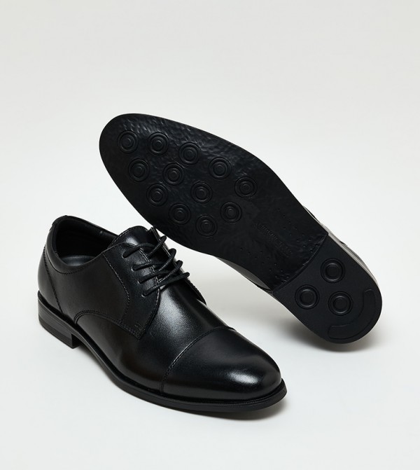 Steve Madden  Formal Shoes - Black Formal Lace-Up Shoes