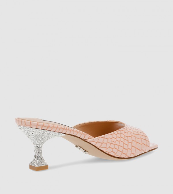 ستيف مادن  3143b97c-6ba3-4079-aa72-abc22277400c - بيج Heeled Sandals