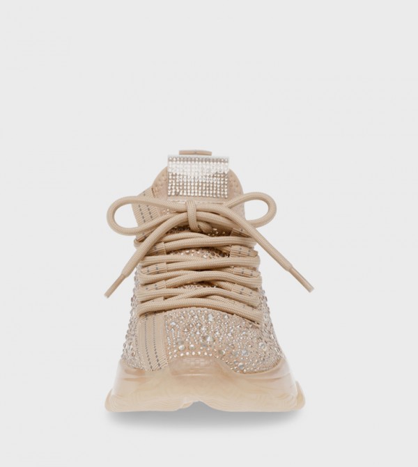 Steve Madden  Sneakers - Beige Low Top