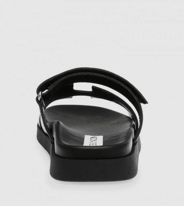 Steve Madden  Flat Sandals - Black Flat Sandals