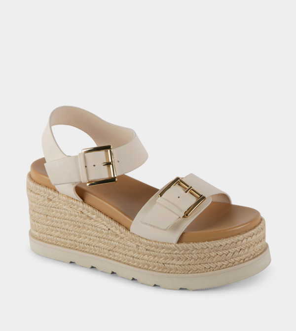 Steve Madden Shoes - Cream Wedges