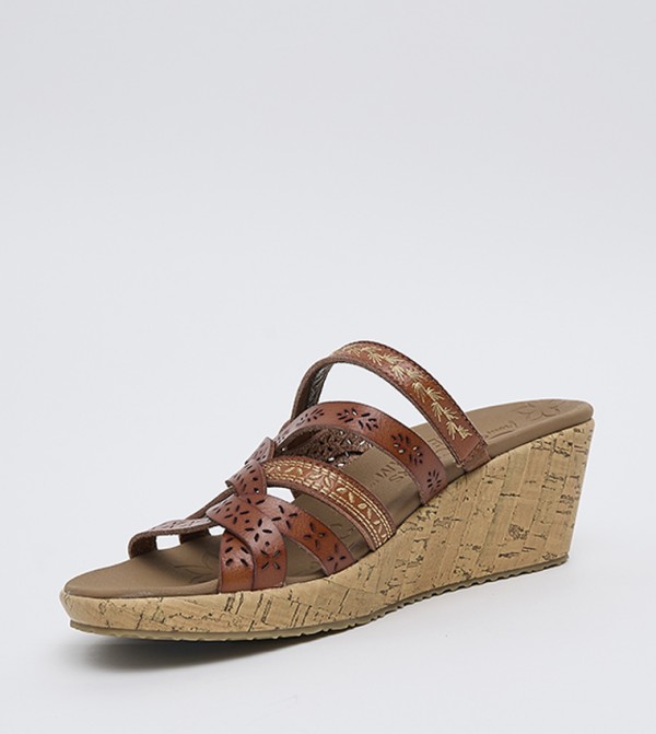 Skechers  Wedges - Brown Wedges