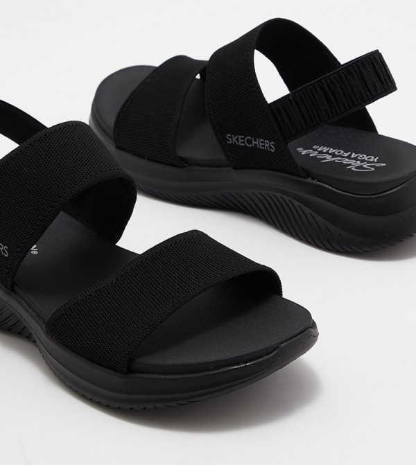 Skechers Skechers - Black Flat Sandals