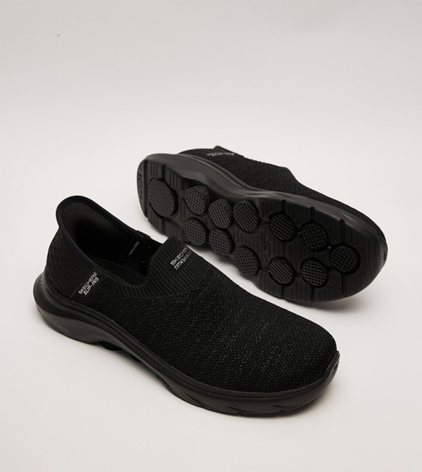 Skechers  Shoes - Black Walking Shoes