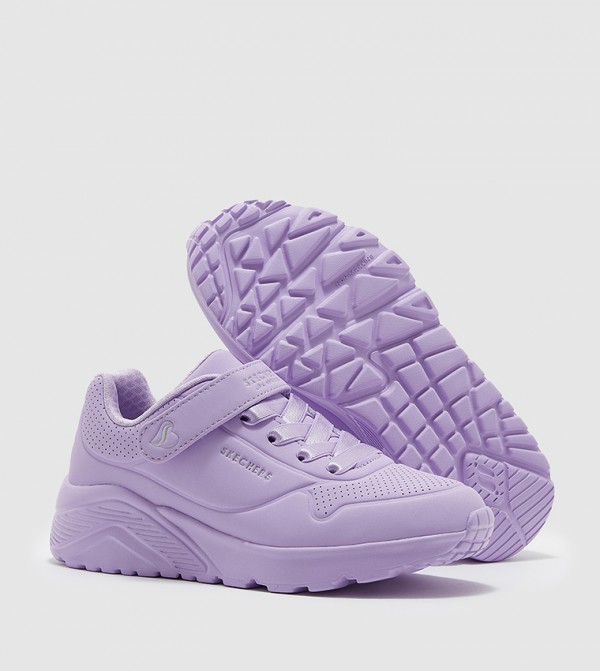 Skechers Back to School - Lavender Low Top