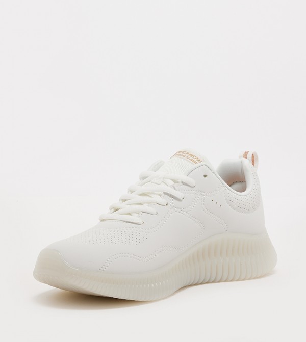 سكيتشرز أحذية - أوف وايت أحذية برقبة منخفضة