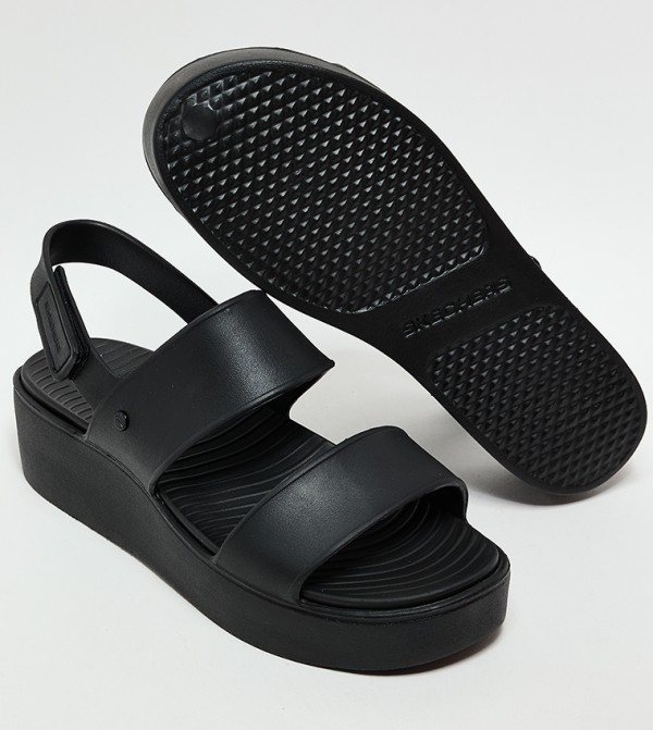 Skechers  Platforms - Black Platforms