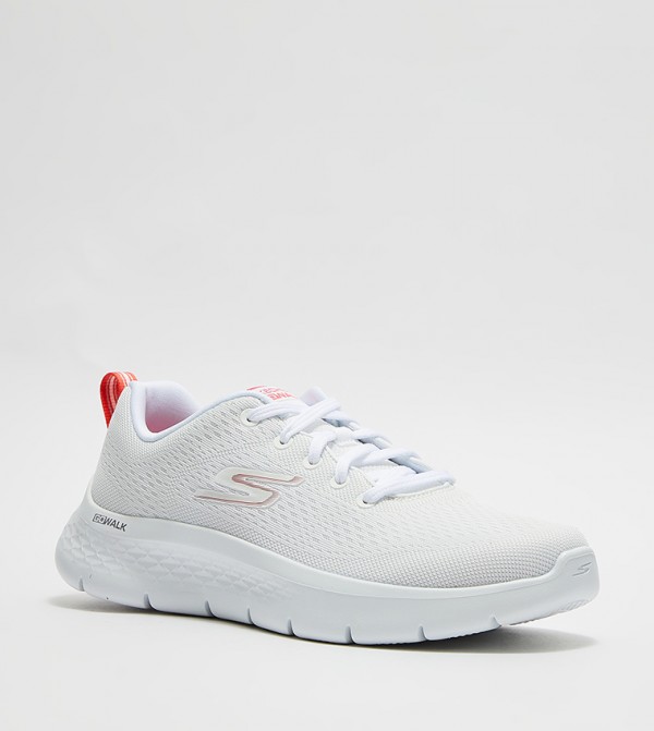 Skechers  - White Walking Shoes