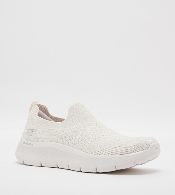 Skechers  Sports Shoes - Off White Walking Shoes