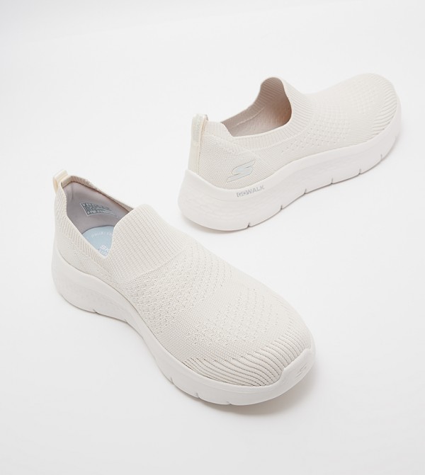 Skechers  Sports Shoes - Off White Walking Shoes