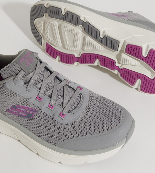 Skechers  - Grey Walking Shoes