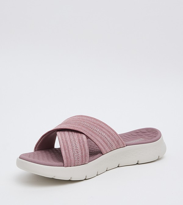 Skechers  Flat Sandals - Pink Flat Sandals