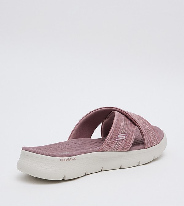 Skechers  Flat Sandals - Pink Flat Sandals
