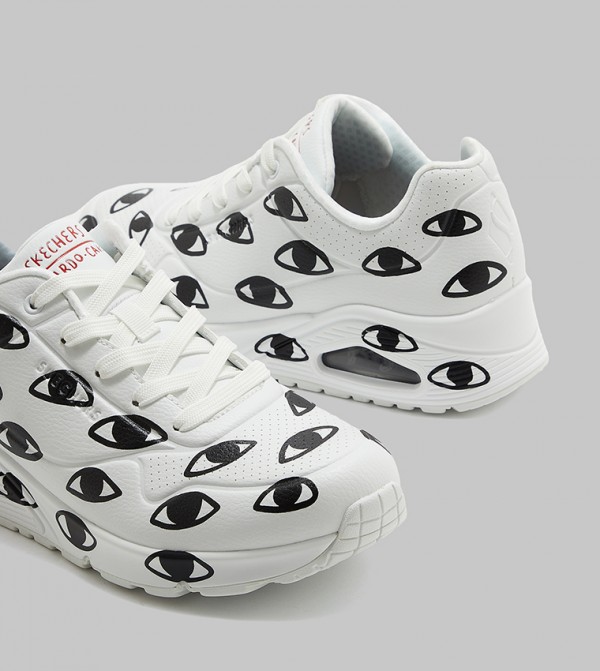Skechers  Sneakers - White High Top