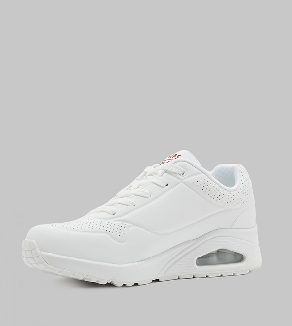 سكيتشرز أحذية سنيكرز - أبيض أحذية برقبة عالية