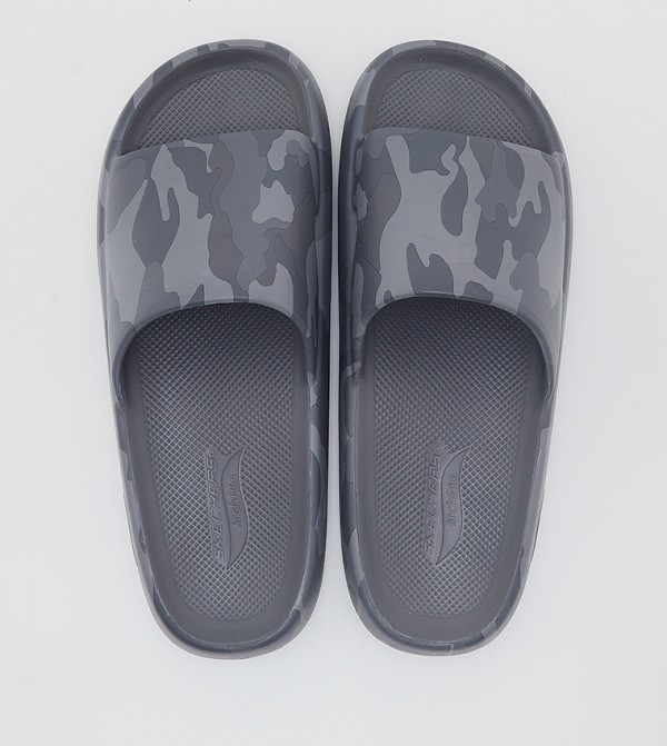Skechers  Flip flops and Slides - Grey Slides