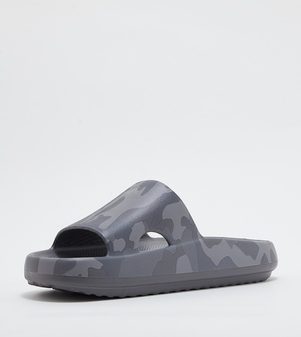 Skechers  Flip flops and Slides - Grey Slides