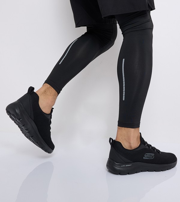 Skechers  Slip-ons - Black Casual Slip on