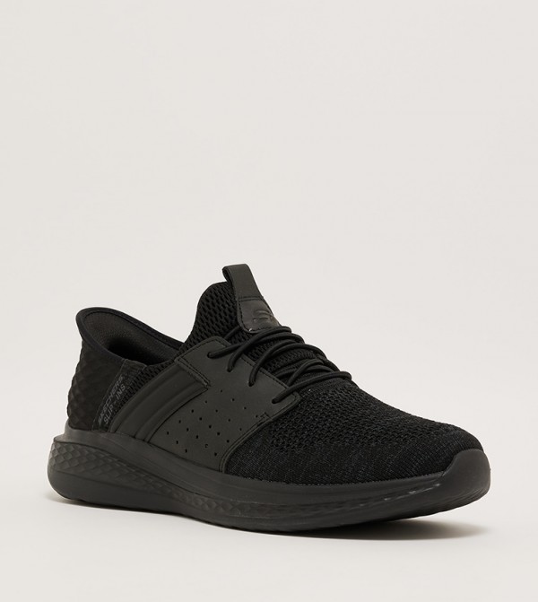 Skechers  Slip-ons - Black Casual Slip-ons