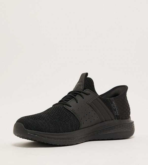 Skechers  Slip-ons - Black Casual Slip-ons