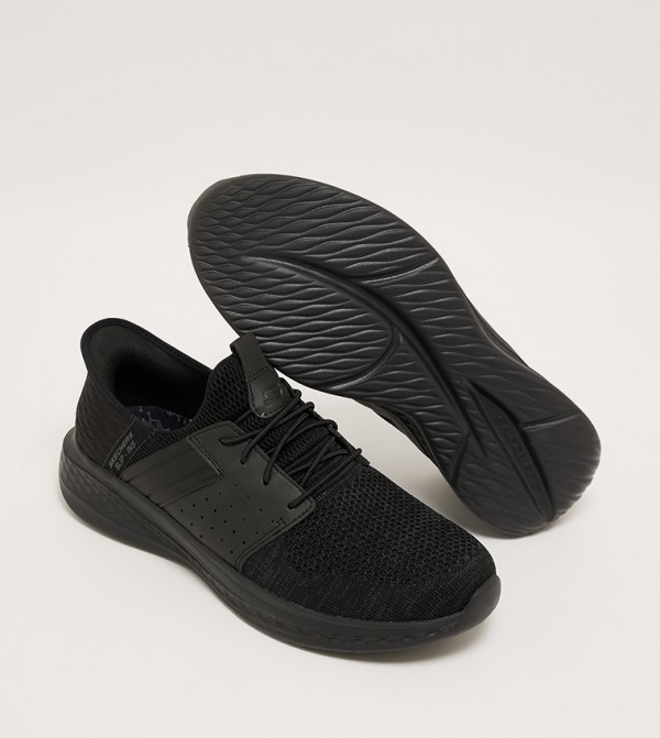 Skechers  Slip-ons - Black Casual Slip-ons