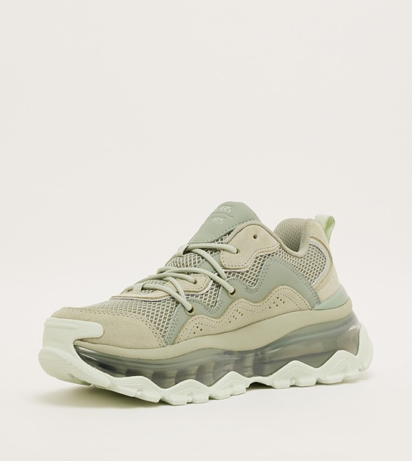 Skechers  Sneakers - Green Low Top