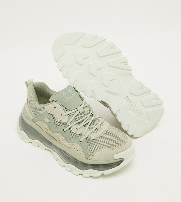 Skechers  Sneakers - Green Low Top
