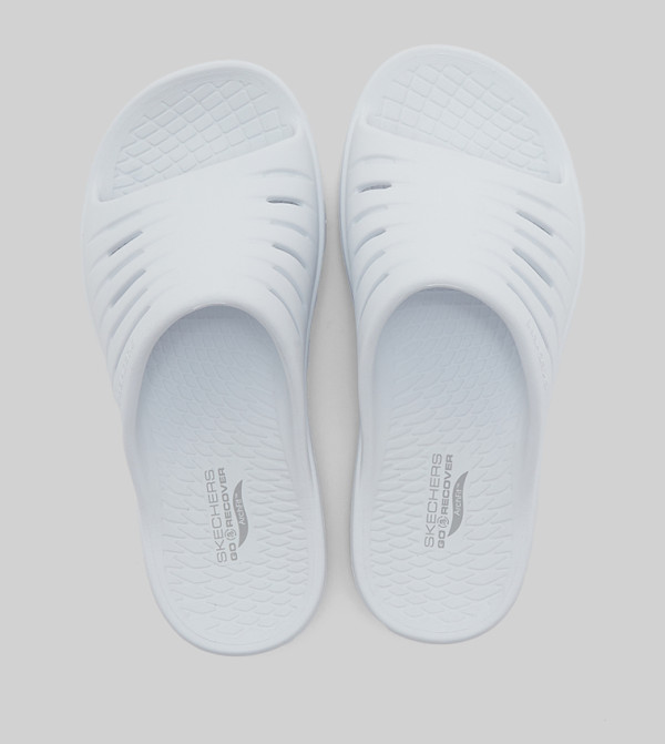 Skechers  Slides - White Slides