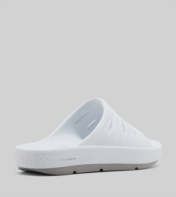 Skechers  Slides - White Slides
