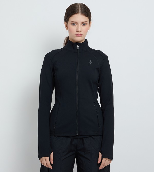 سكيتشرز جاكيتات - أسود جاكيتات