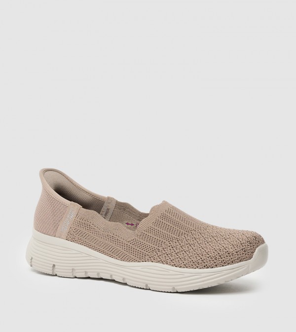 سكيتشرز سكيتشرز - رمادي داكن Casual Slip-ons