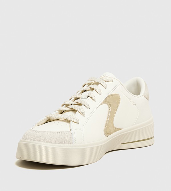 Skechers Shoes - Cream Low Top