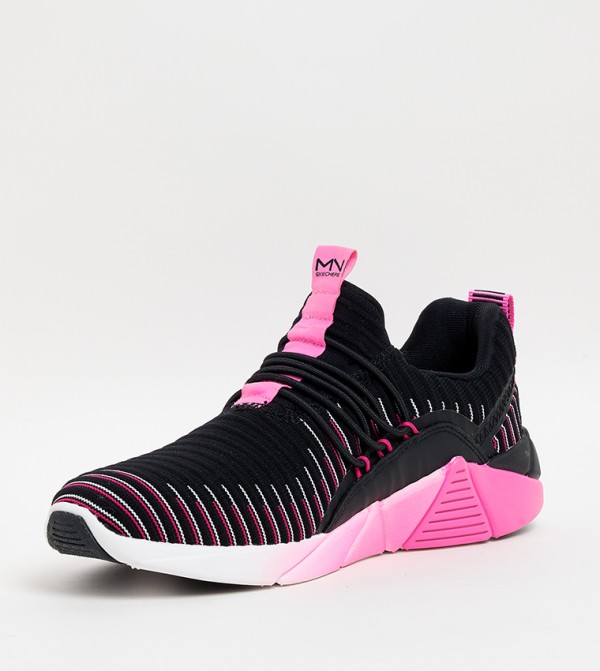 Skechers  - Black Casual Slip-ons