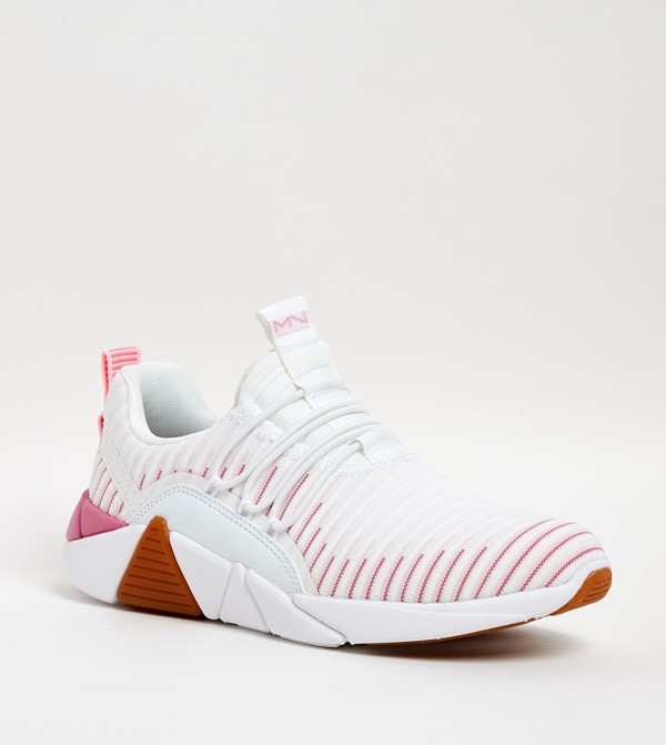 Skechers  - White Casual Slip-ons