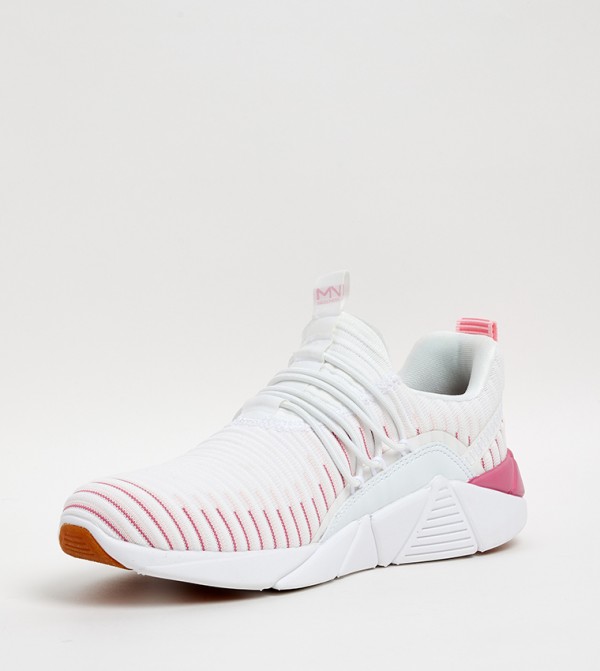 Skechers  - White Casual Slip-ons