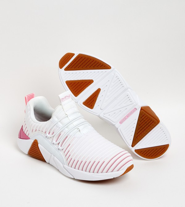 Skechers  - White Casual Slip-ons