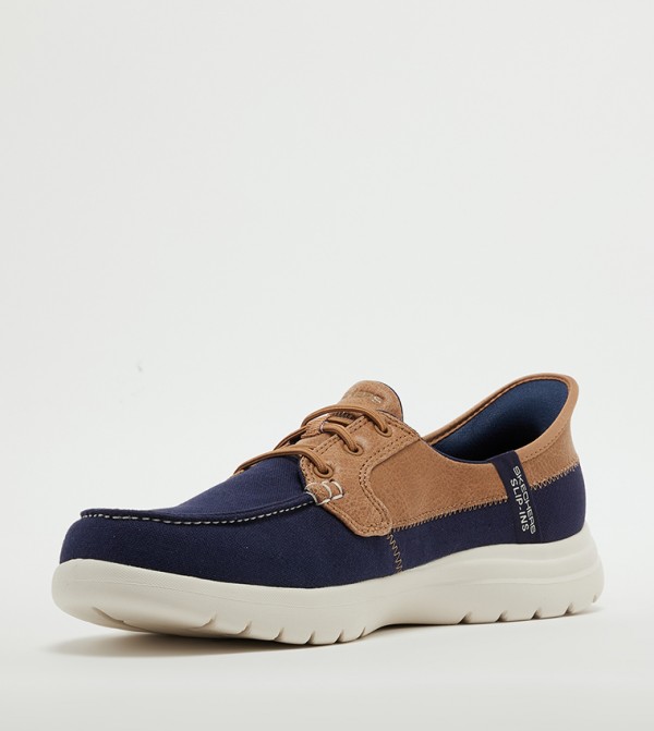 Skechers  - Navy Casual Slip-ons