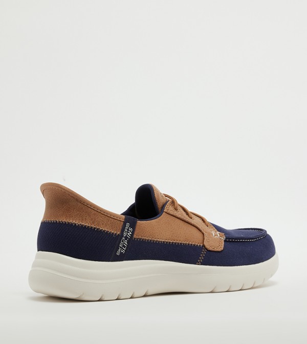 Skechers  - Navy Casual Slip-ons