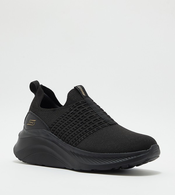 Skechers  - Black Casual Slip-ons