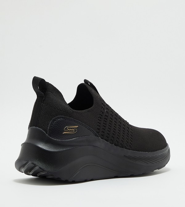 Skechers  - Black Casual Slip-ons