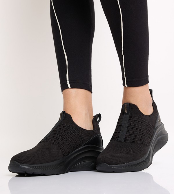 Skechers  - Black Casual Slip-ons