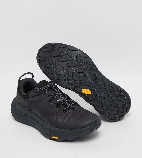 هوكا هوكا - أسود أحذية الجري