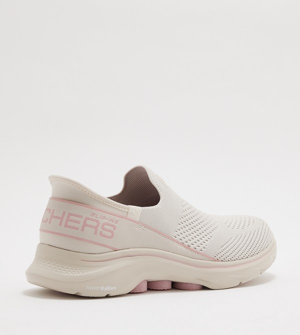 Skechers  - Beige Walking Shoes